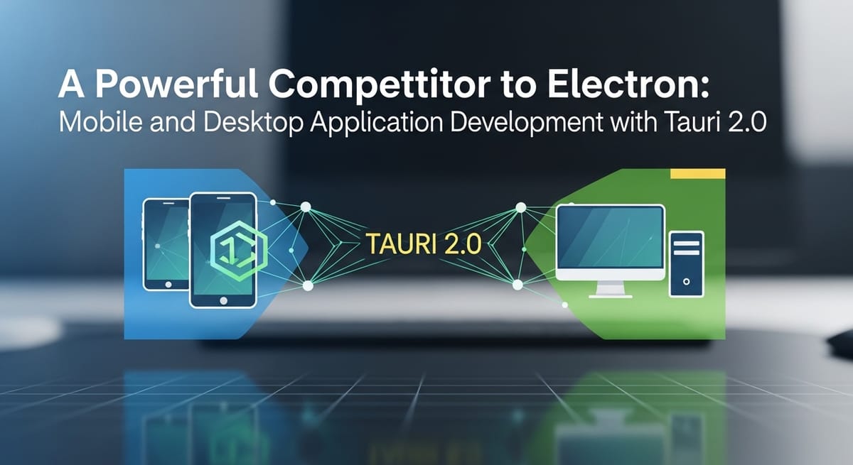 Electron'a Güçlü Bir Rakip: Tauri 2.0 ile Mobil ve Masaüstü Uygulama Geliştirme