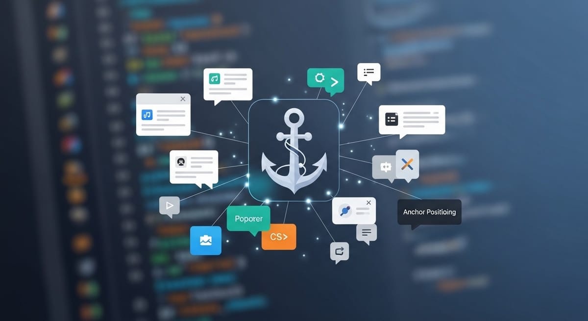 CSS'te Üçüncü Parti Kütüphanelere Veda: Anchor Positioning Özelliği ile Akıllı Konumlandırma
