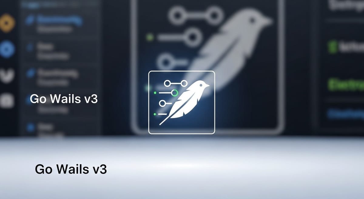 Go ve Wails v3: Electron’un Hantallığına Son Veren 15MB’lık Ultra Hafif Uygulamalar