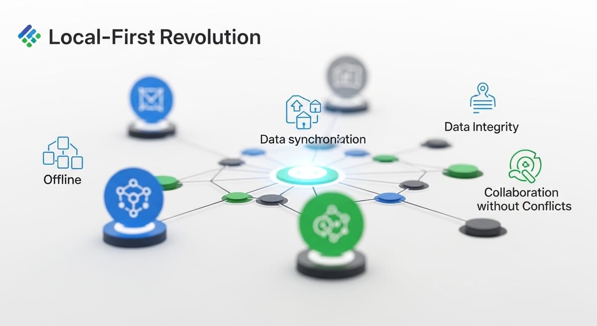 Web Uygulamalarında "Local-First" Devrimi: İnternetsiz Çalışabilen ve Çakışmasız (CRDT) Senkronizasyon Çağı