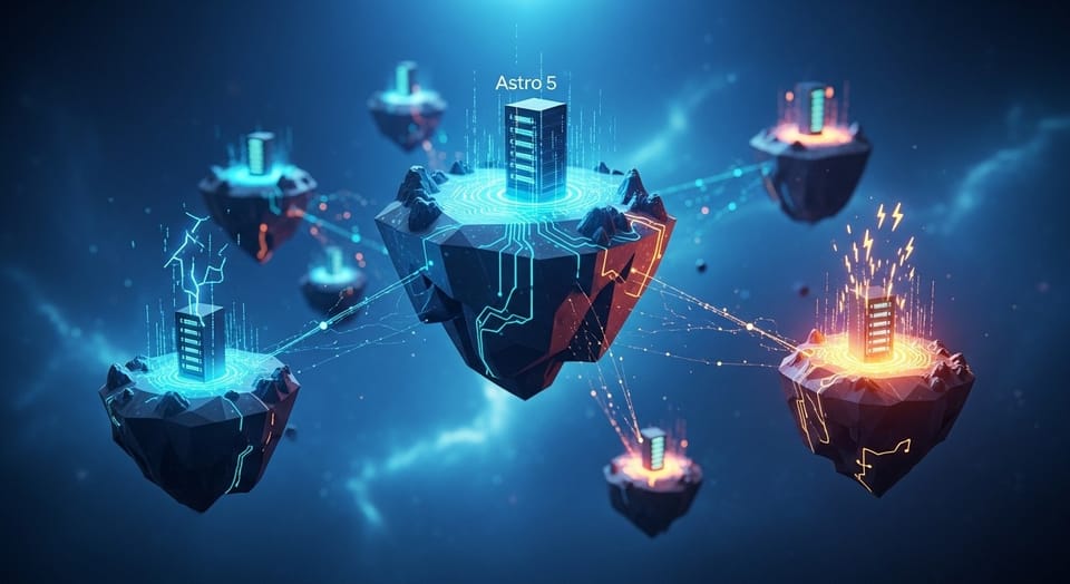 Astro 5 ve 'Server Islands' Devrimi: Statik Web Hızını Dinamik Güçle Birleştiren Yeni Nesil Mimari