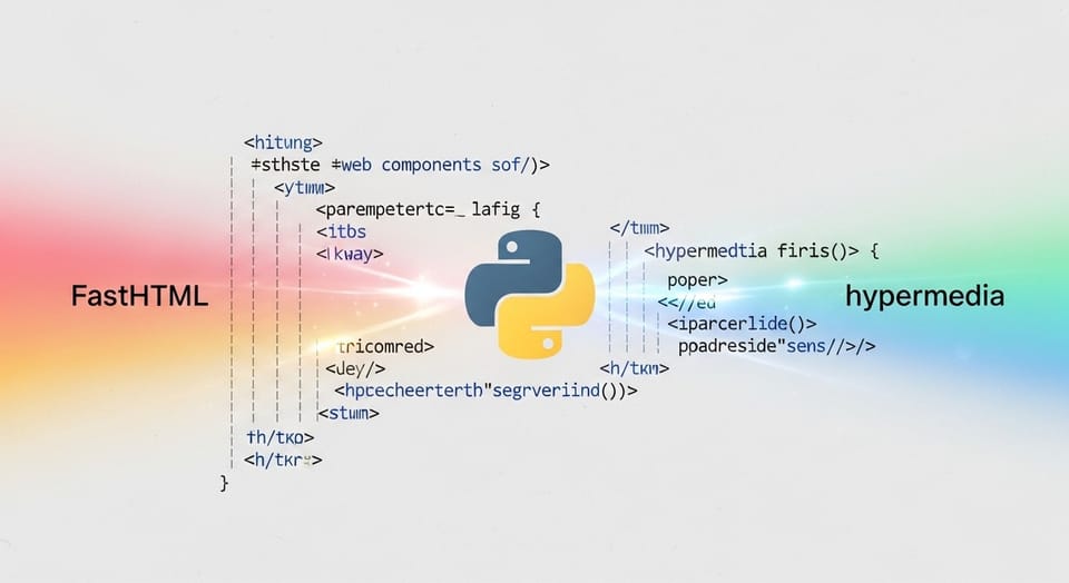 Python ile Modern Web Geliştirmede Yeni Soluk: FastHTML ve Hypermedia-First Yaklaşımı