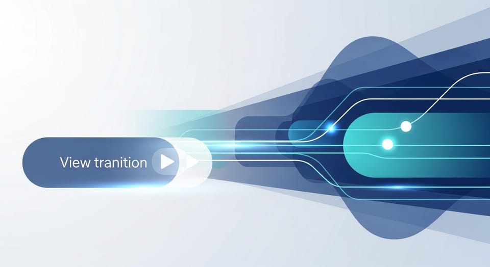 Web Tasarımında Yeni Bir Çağ: Native "View Transitions API" ile Mobil Uygulama Kalitesinde Akıcı Geçişler