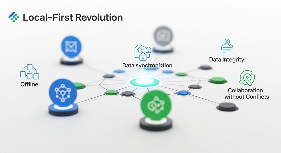 Web Uygulamalarında "Local-First" Devrimi: İnternetsiz Çalışabilen ve Çakışmasız (CRDT) Senkronizasyon Çağı