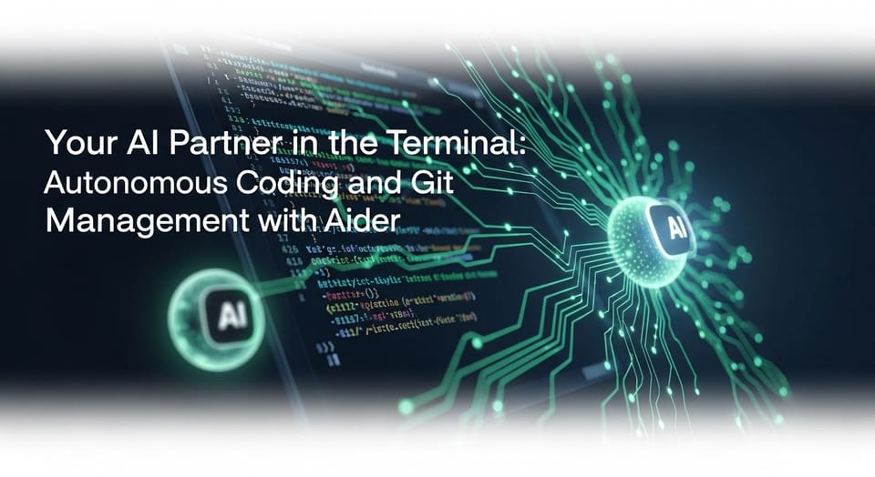 Terminaldeki Yapay Zeka Ortağınız: Aider ile Otonom Kodlama ve Git Yönetimi